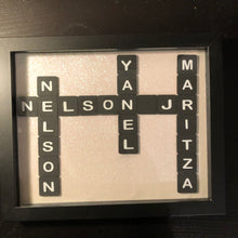 Load image into Gallery viewer, Framed Family Names
